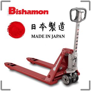 Bishamon 紅色日本製造拖板車，強牛牌代理經銷全新原裝進口